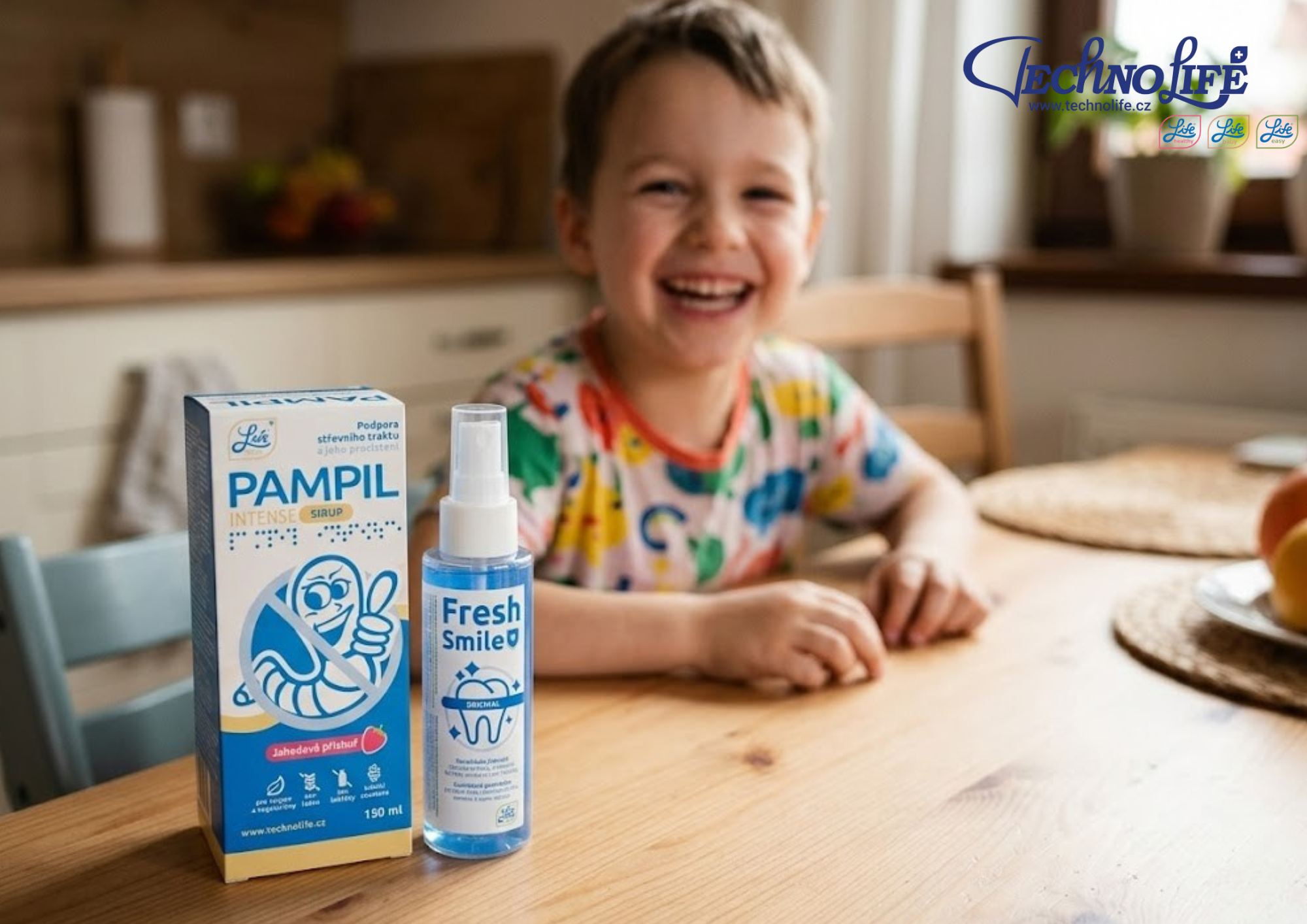 Pampil Intense: Rodinná péče s přehledem o složení